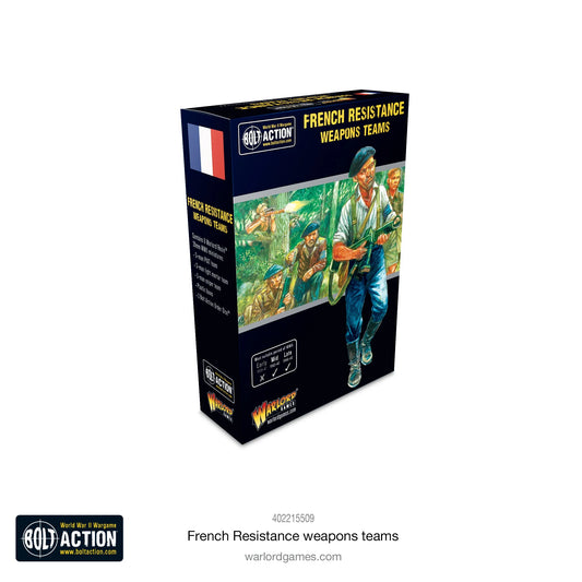 Bolt Action - French Resistance weapons teams - 402215509