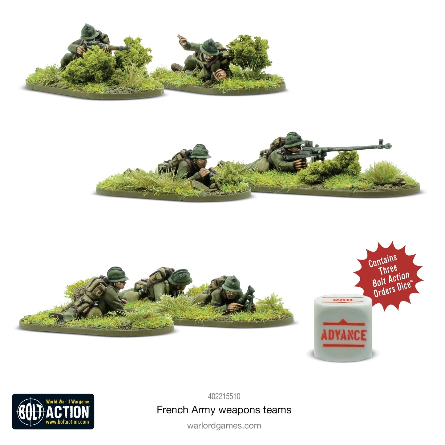 Bolt Action - French Army weapons teams - 402215510