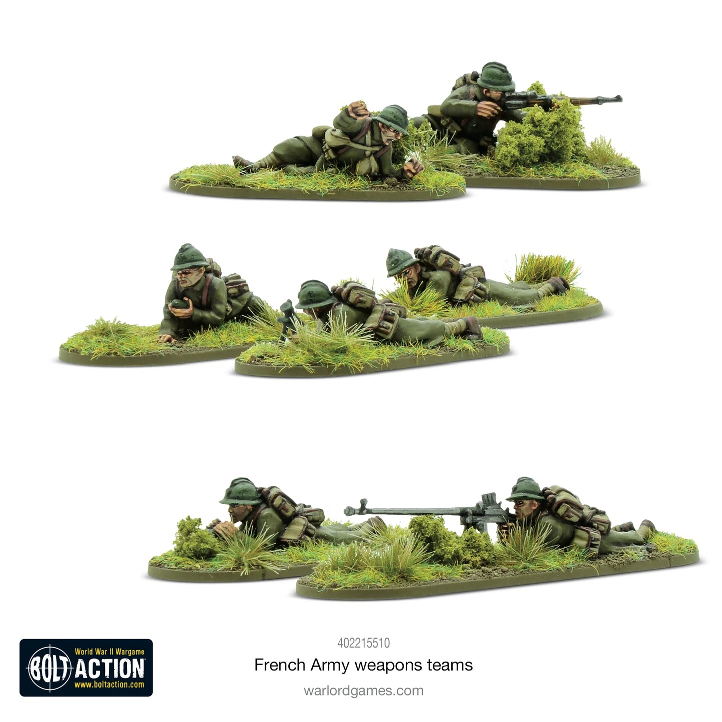 Bolt Action - French Army weapons teams - 402215510