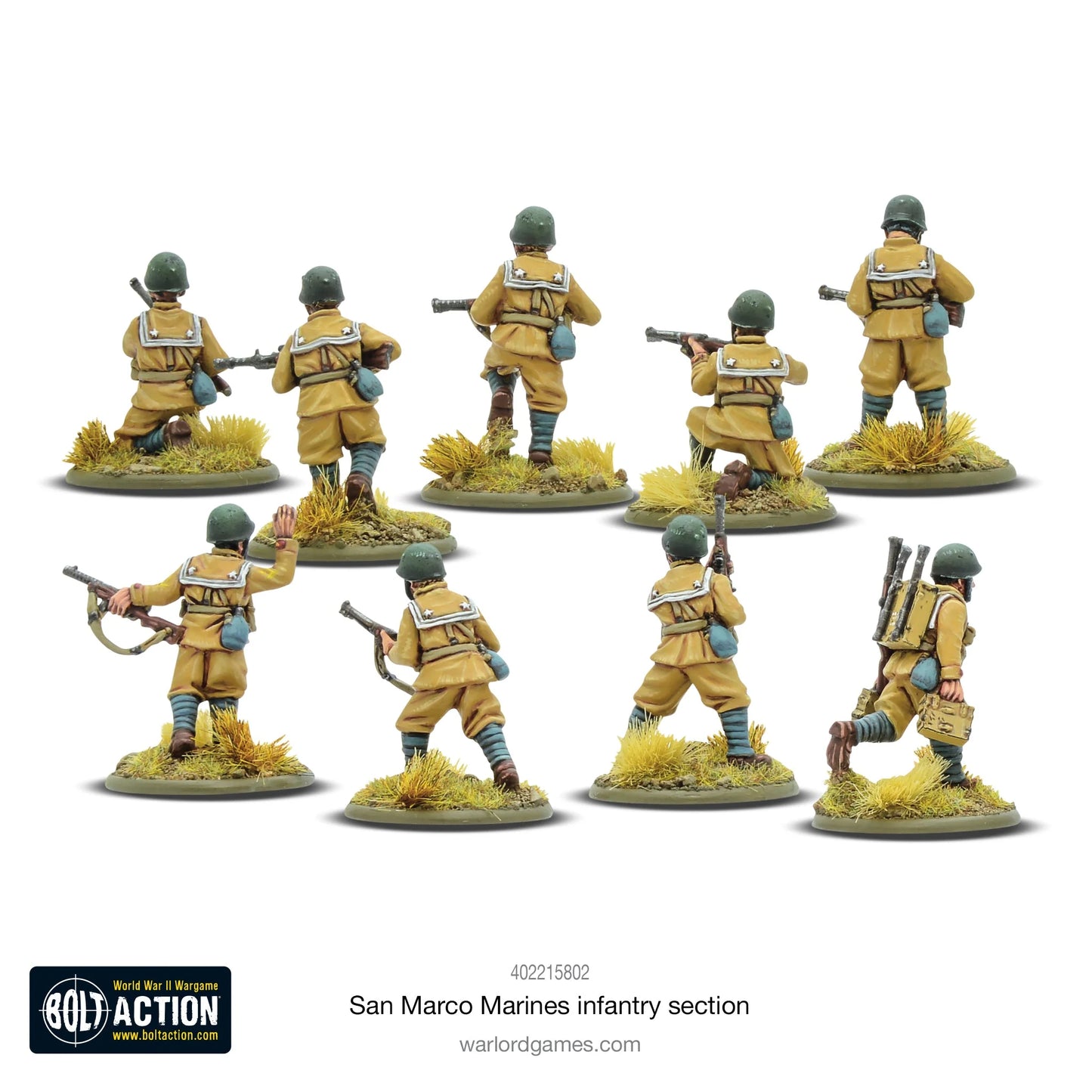 Bolt Action - San Marco Marines Infantry Section - 402215802