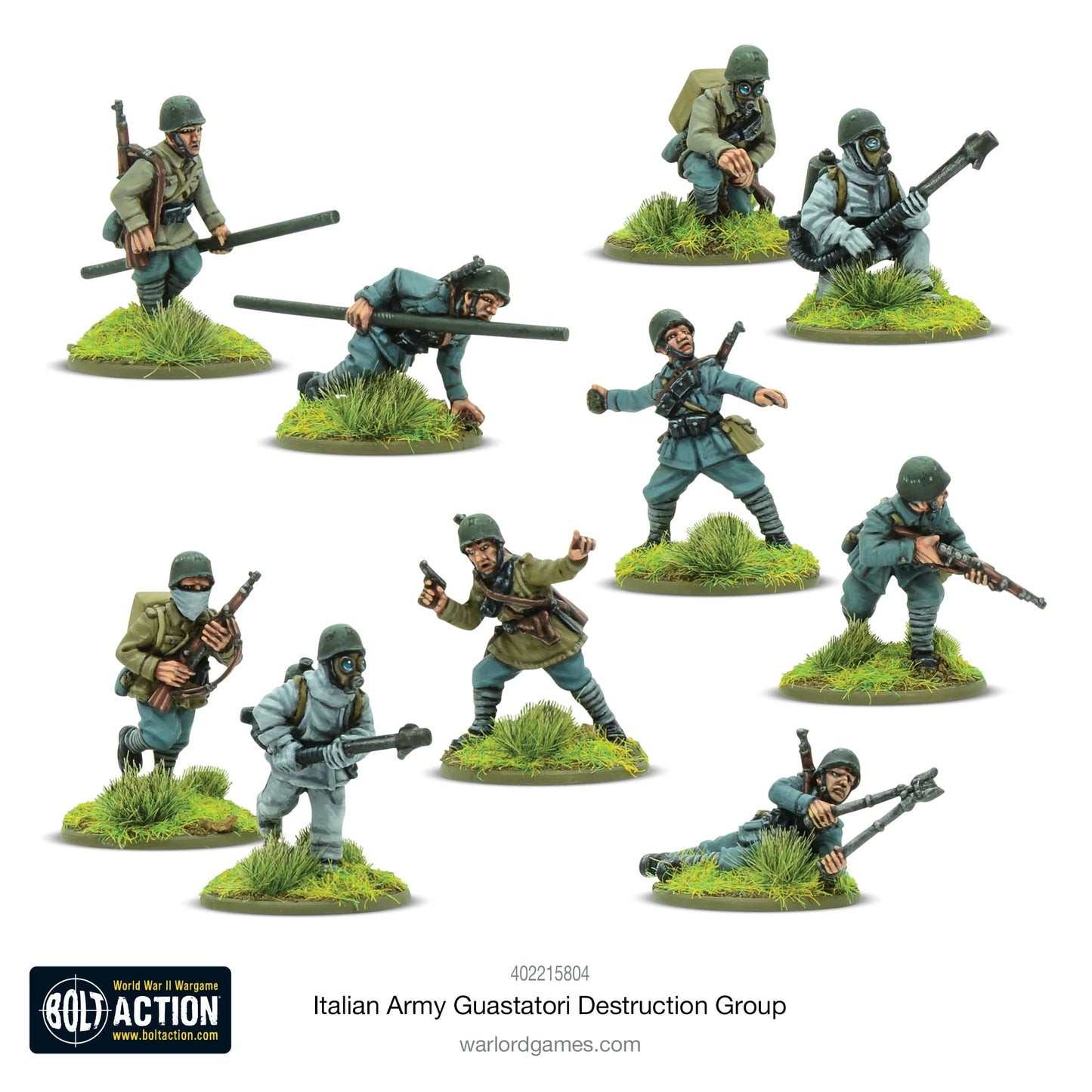 Bolt Action -  Italian Army Guastatori Destruction Group - 402215804