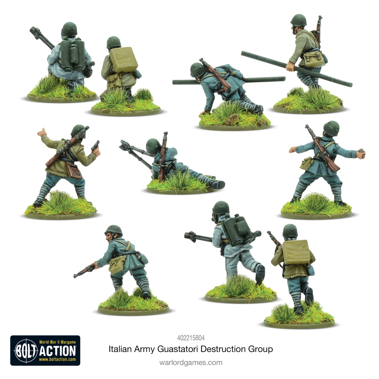 Bolt Action -  Italian Army Guastatori Destruction Group - 402215804