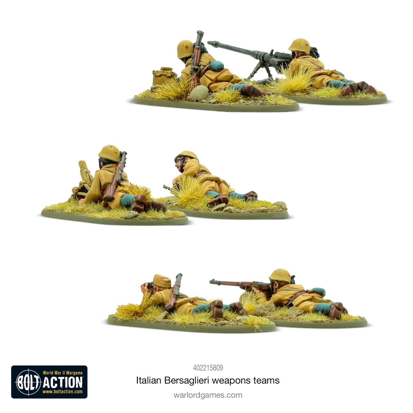 Bolt Action - Italian Bersaglieri Weapons Teams - 402215809