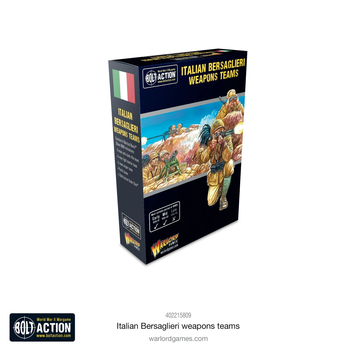 Bolt Action - Italian Bersaglieri Weapons Teams - 402215809