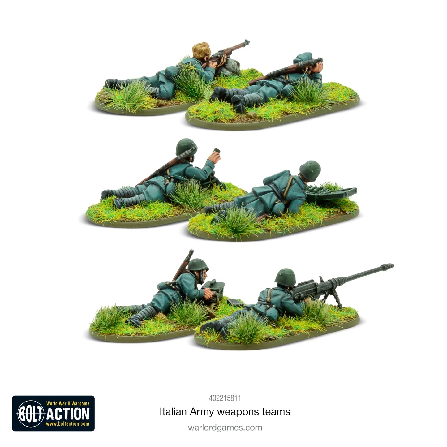 Bolt Action Italian Army Weapons Teams - 402215811