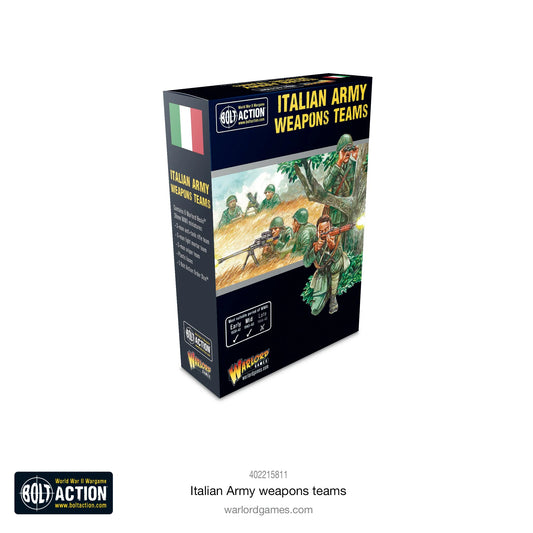 Bolt Action Italian Army Weapons Teams - 402215811