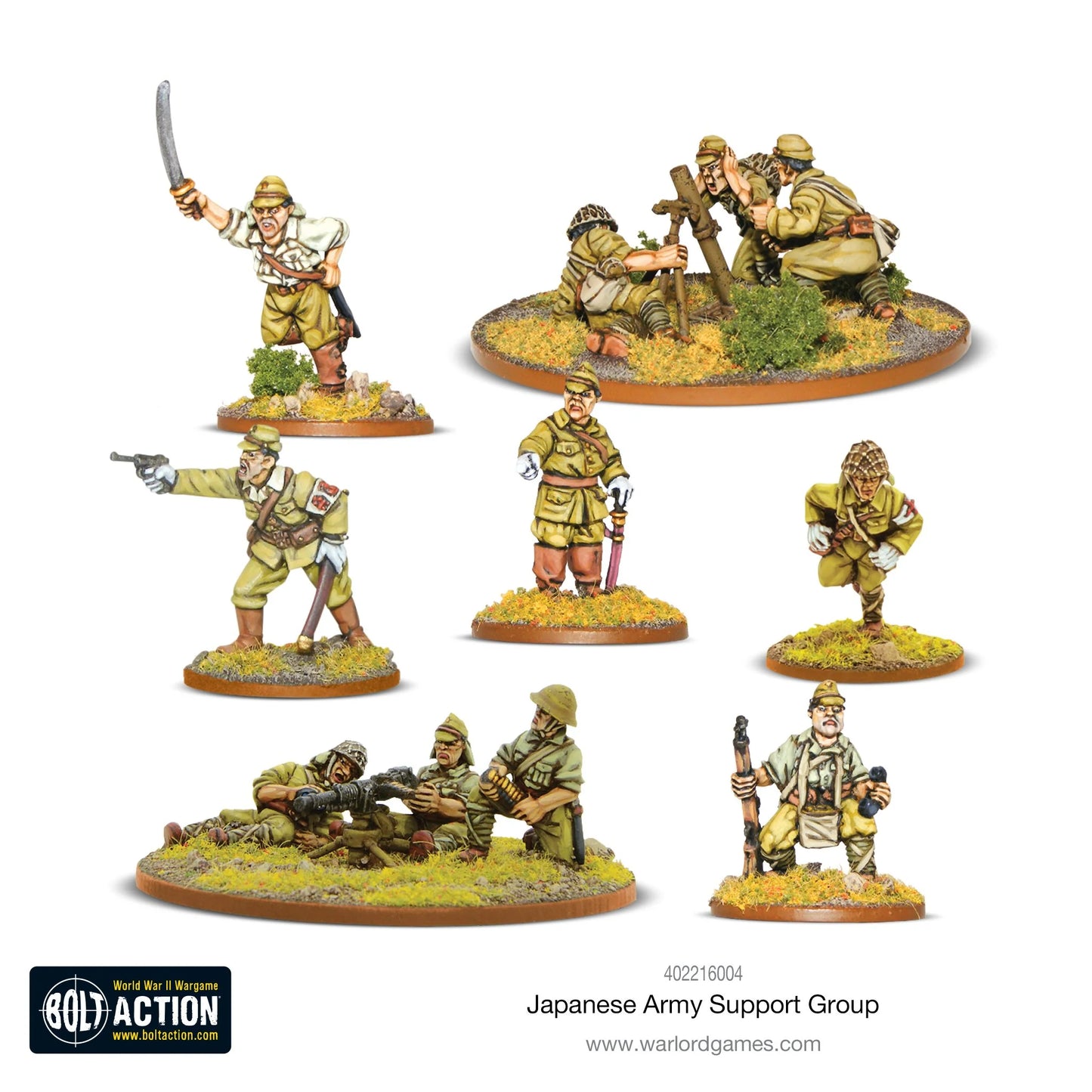 Bolt Action Japanese Support Group - EN - 402216004