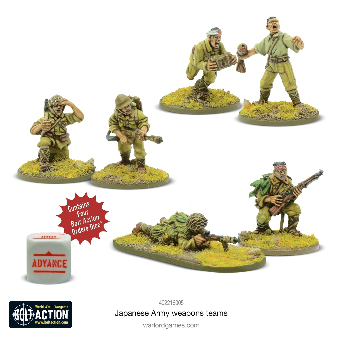 Bolt Action - Japanese Army Weapons Teams - 402216005