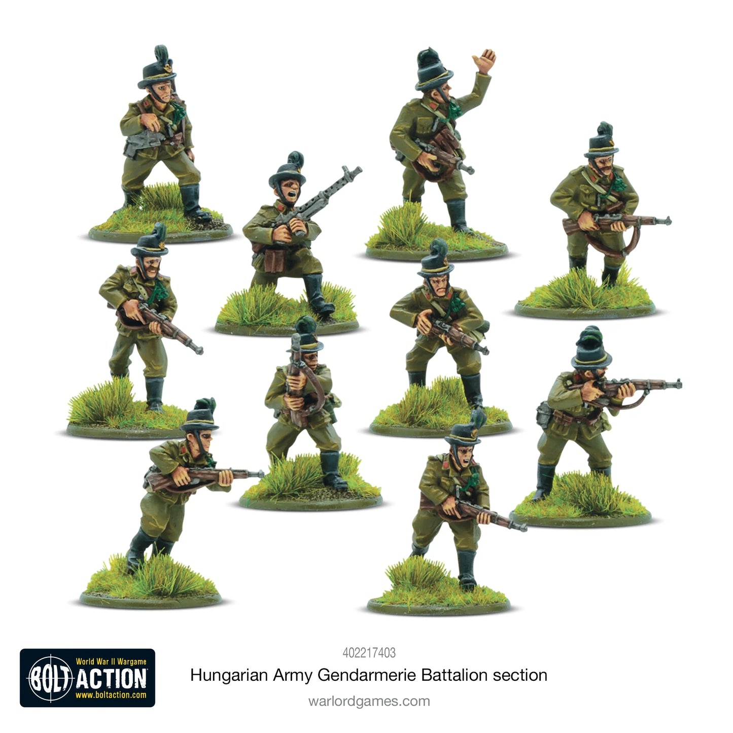 Bolt Action - Hungarian Army Gendarmerie Battalion Section - 402217403