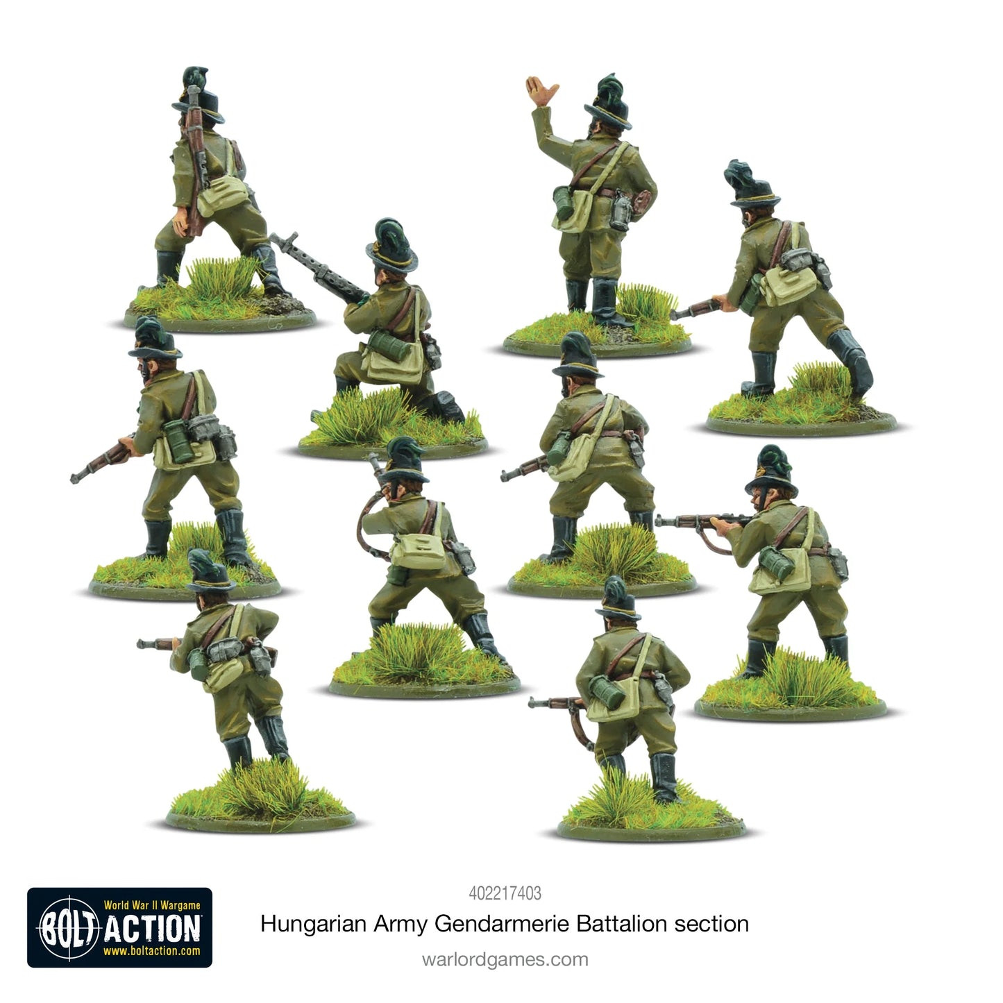 Bolt Action - Hungarian Army Gendarmerie Battalion Section - 402217403