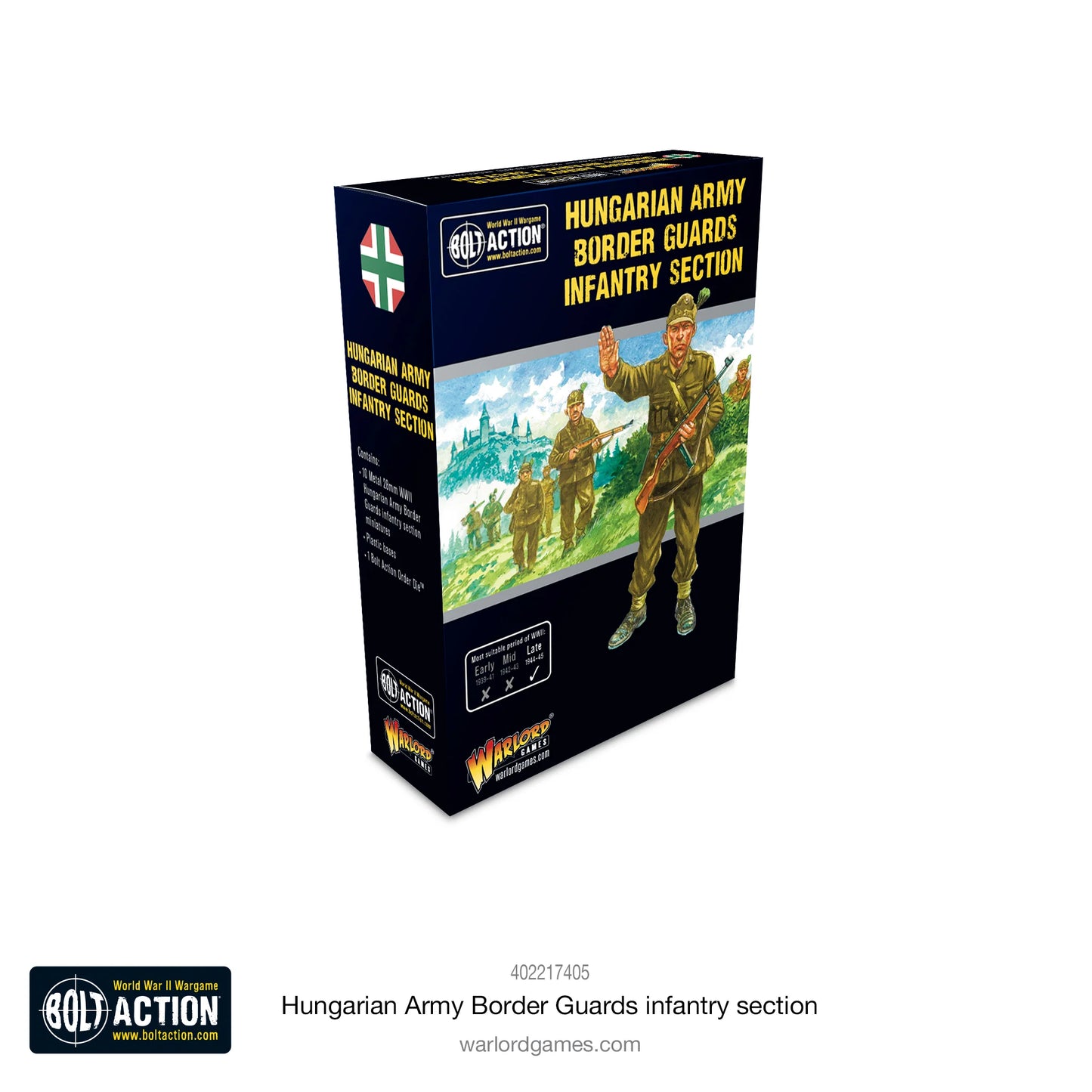 Bolt Action - Hungarian Army Border Guards Infantry Section - 402217405