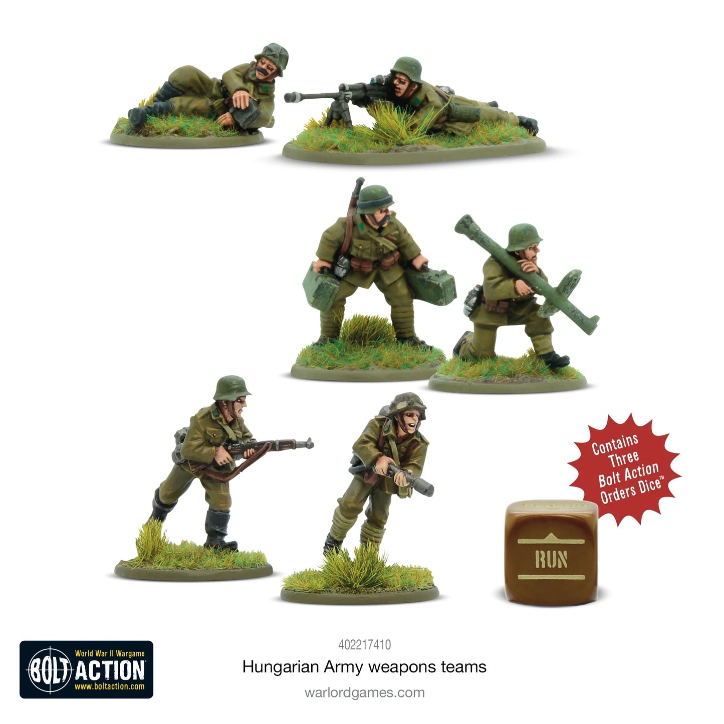 Bolt Action - Hungarian Army weapons teams - 402217410