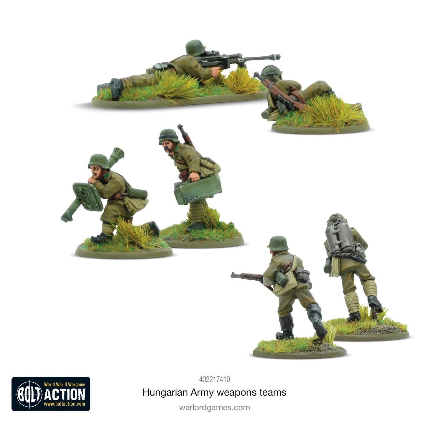 Bolt Action - Hungarian Army weapons teams - 402217410