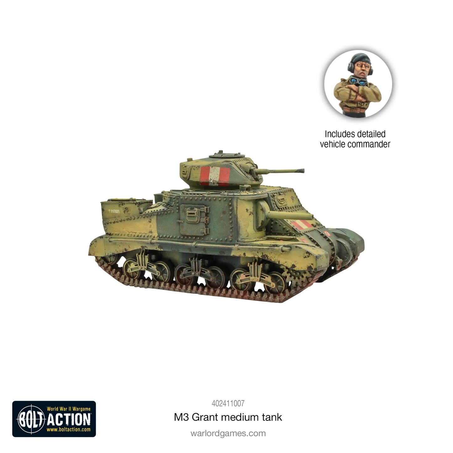 Bolt Action - M3 Grant (Western Desert) - 402411007