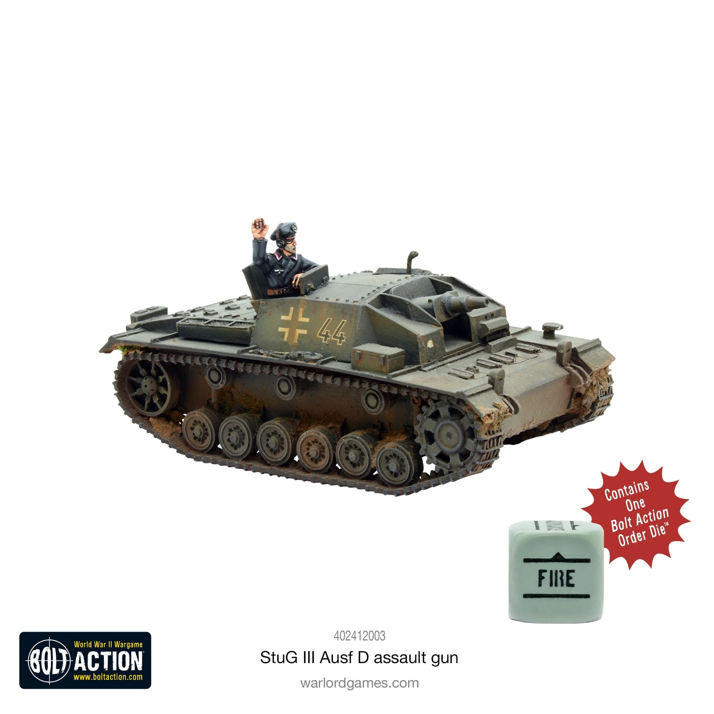 Bolt Action -  Stug III Ausf D - 402412003