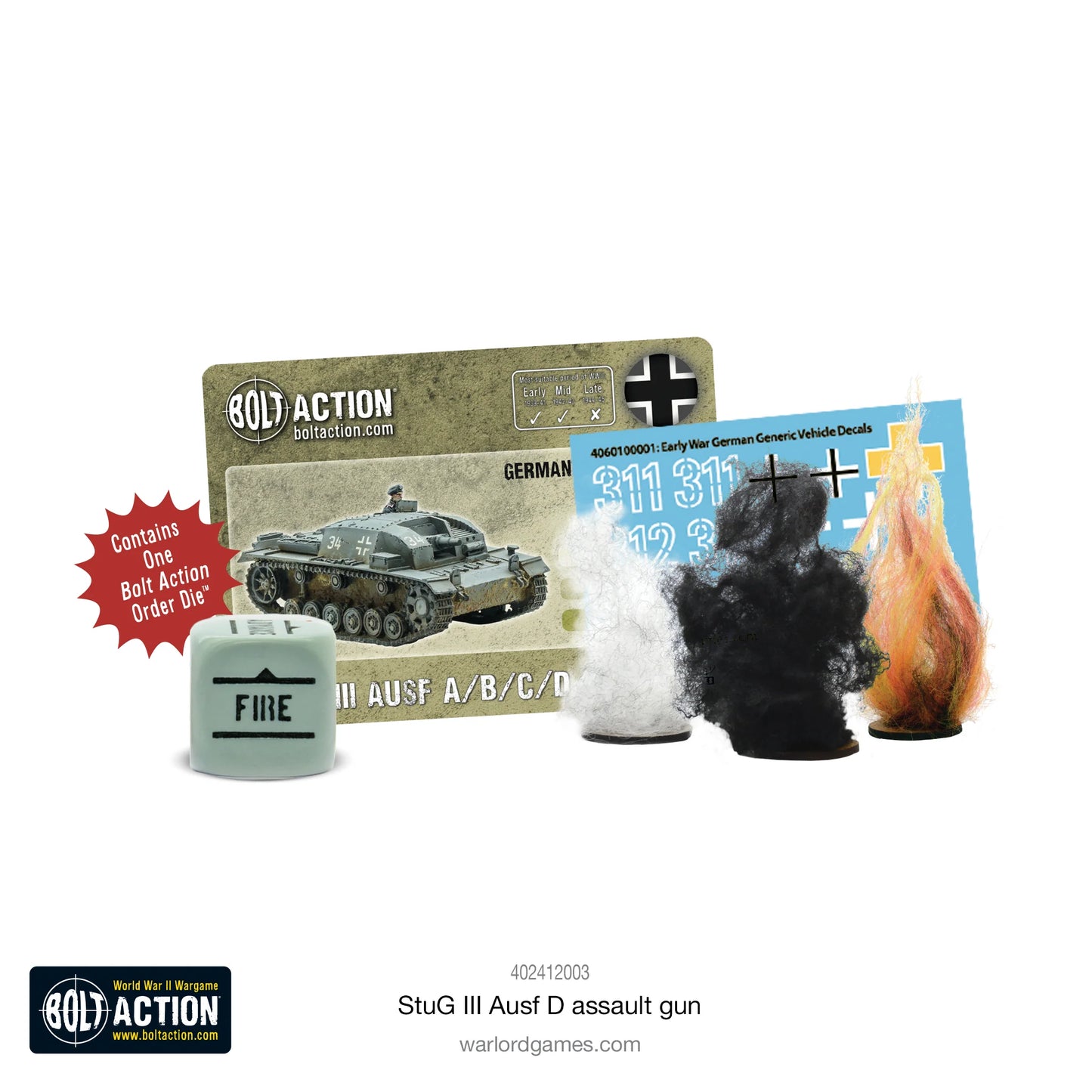 Bolt Action -  Stug III Ausf D - 402412003