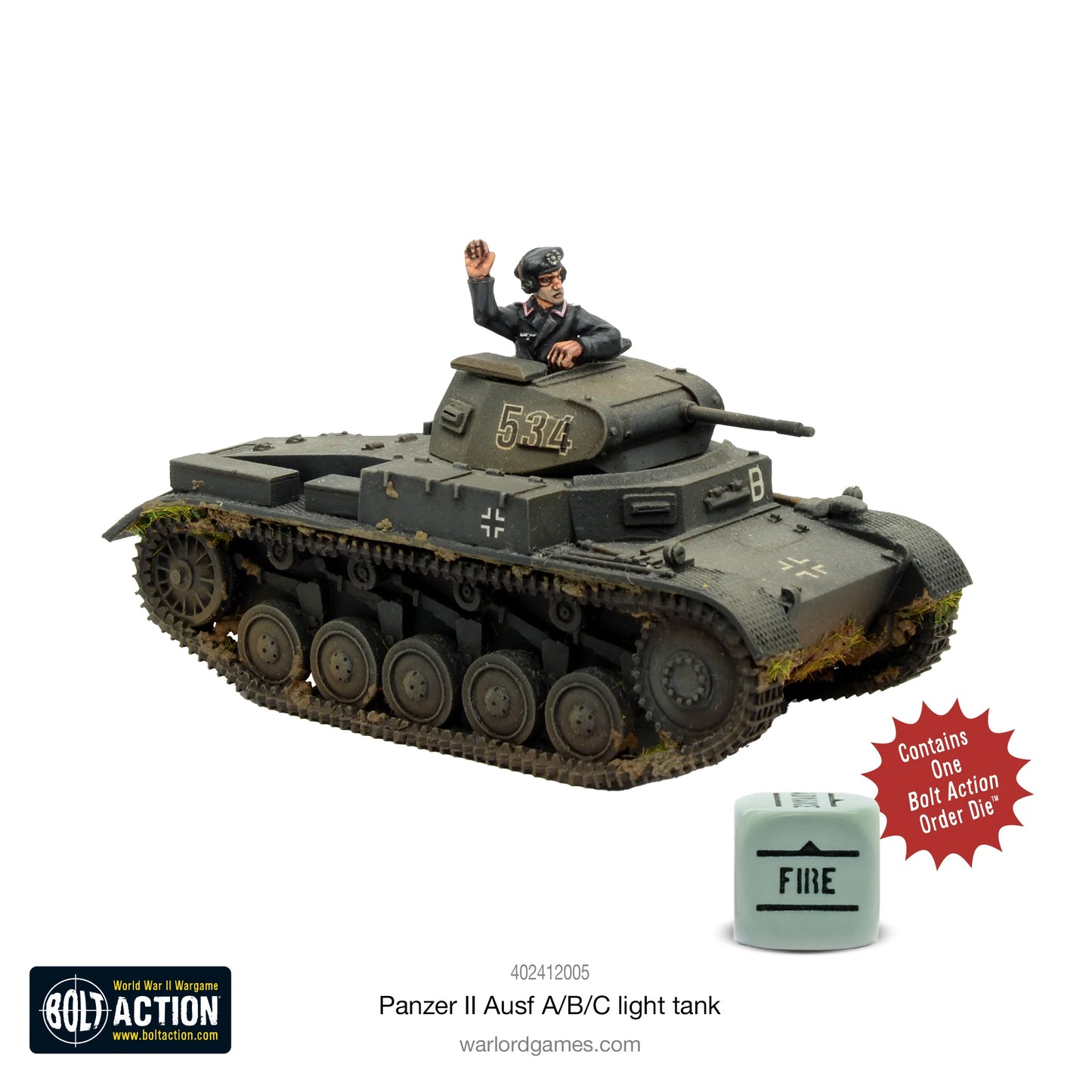 Bolt Action - Panzer II Ausf. A/B/C - 402412005