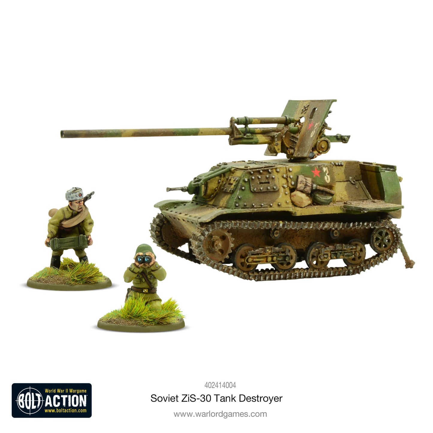 Bolt Action - Soviet ZIS-30 Tank Destroyer - 402414004