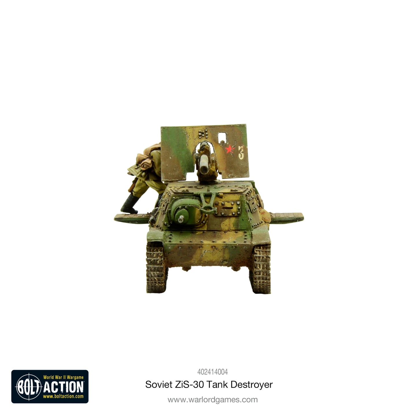 Bolt Action - Soviet ZIS-30 Tank Destroyer - 402414004