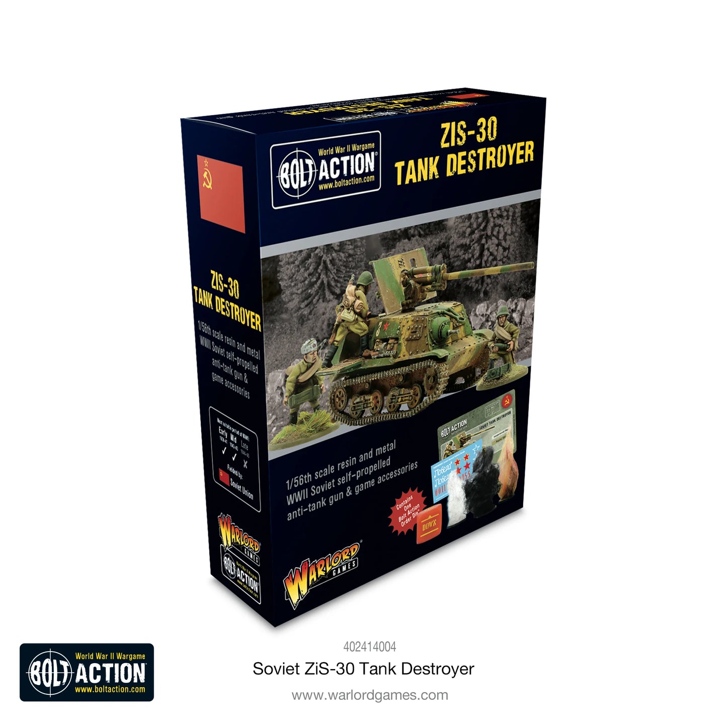 Bolt Action - Soviet ZIS-30 Tank Destroyer - 402414004