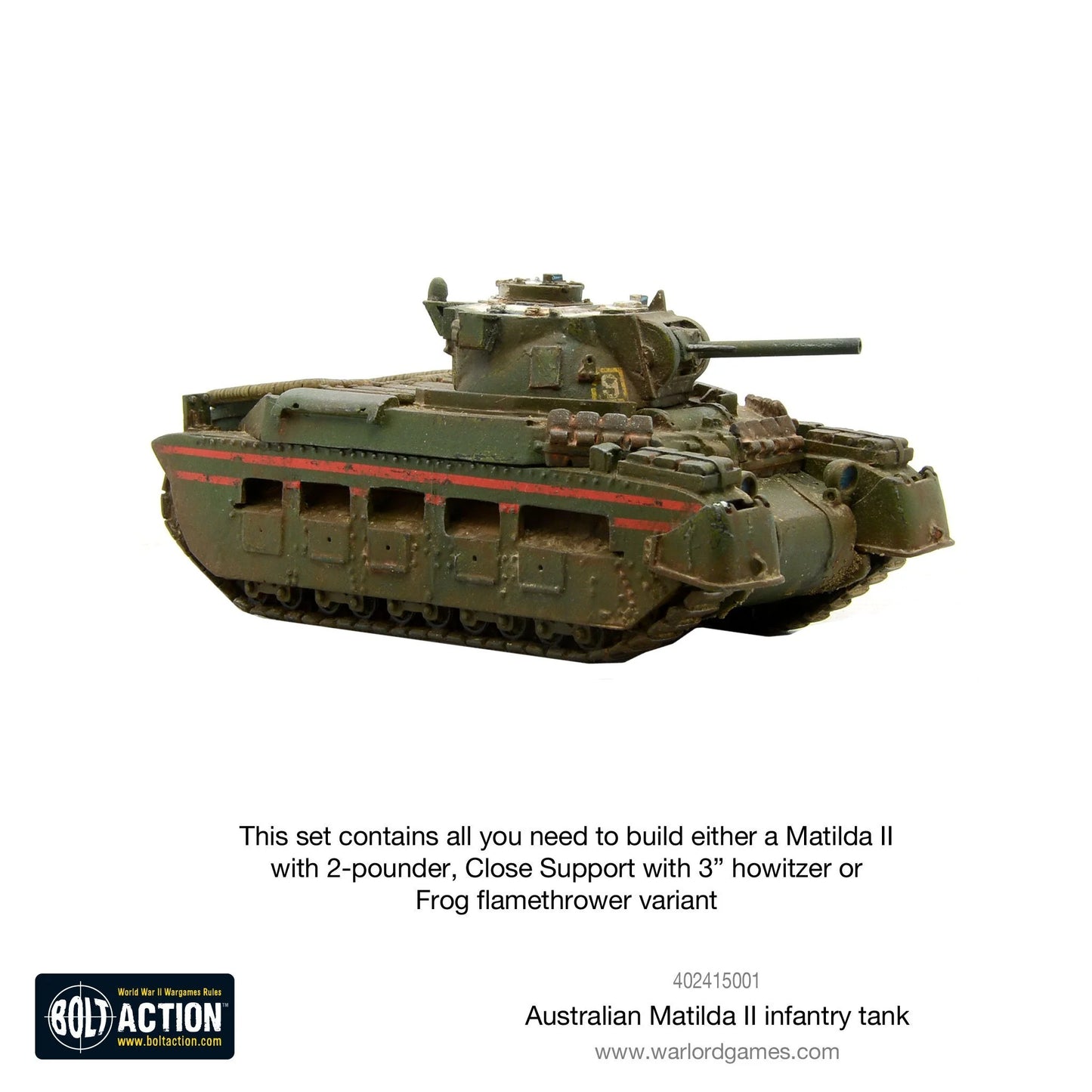 Bolt Action - Australian Matilda II infantry tank - 402415001