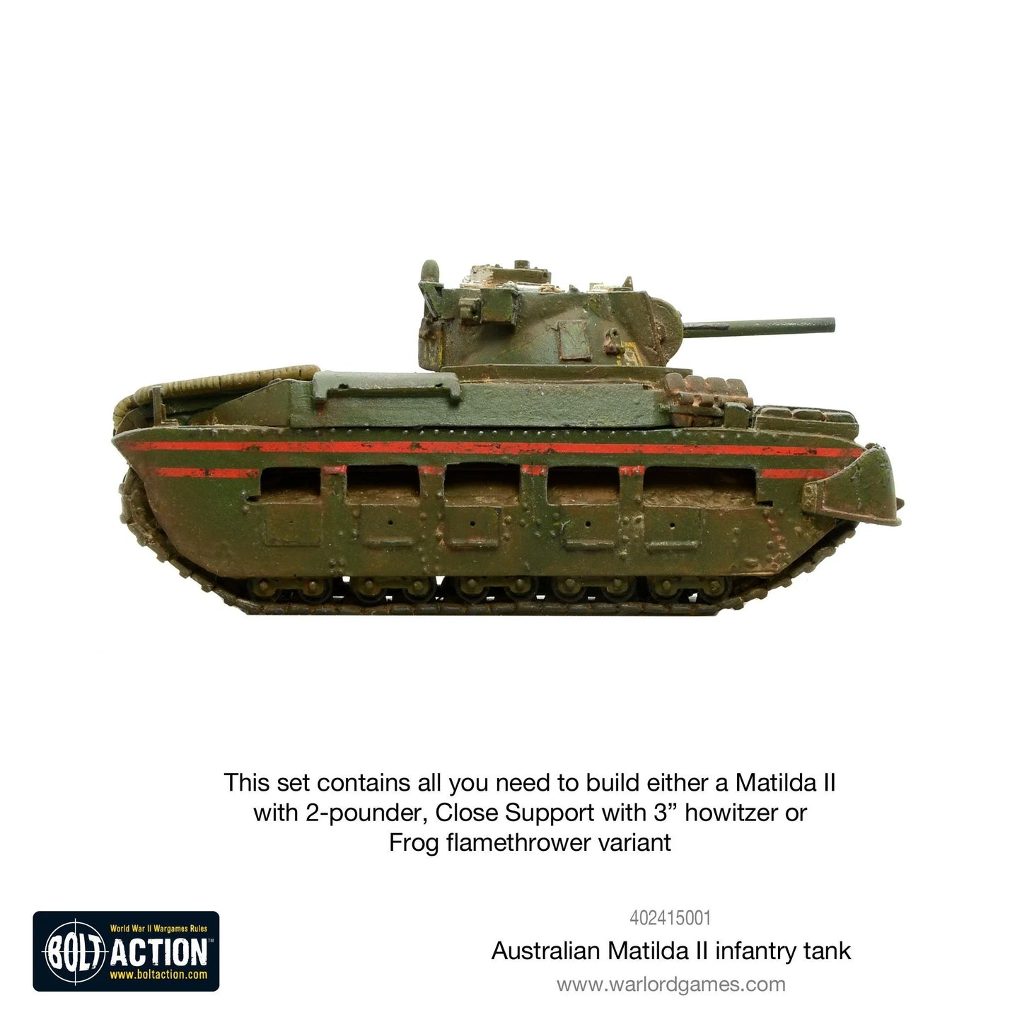 Bolt Action - Australian Matilda II infantry tank - 402415001