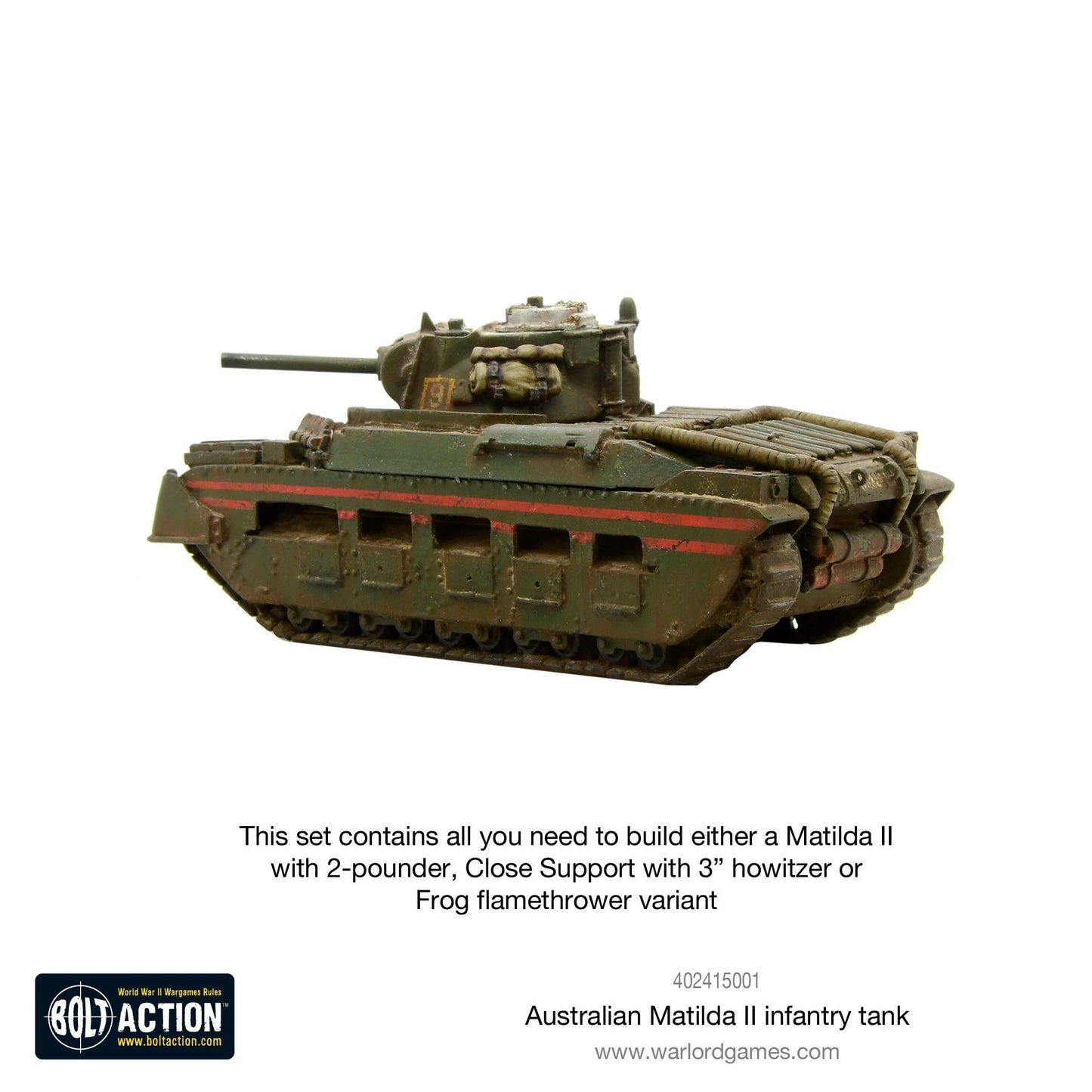 Bolt Action - Australian Matilda II infantry tank - 402415001