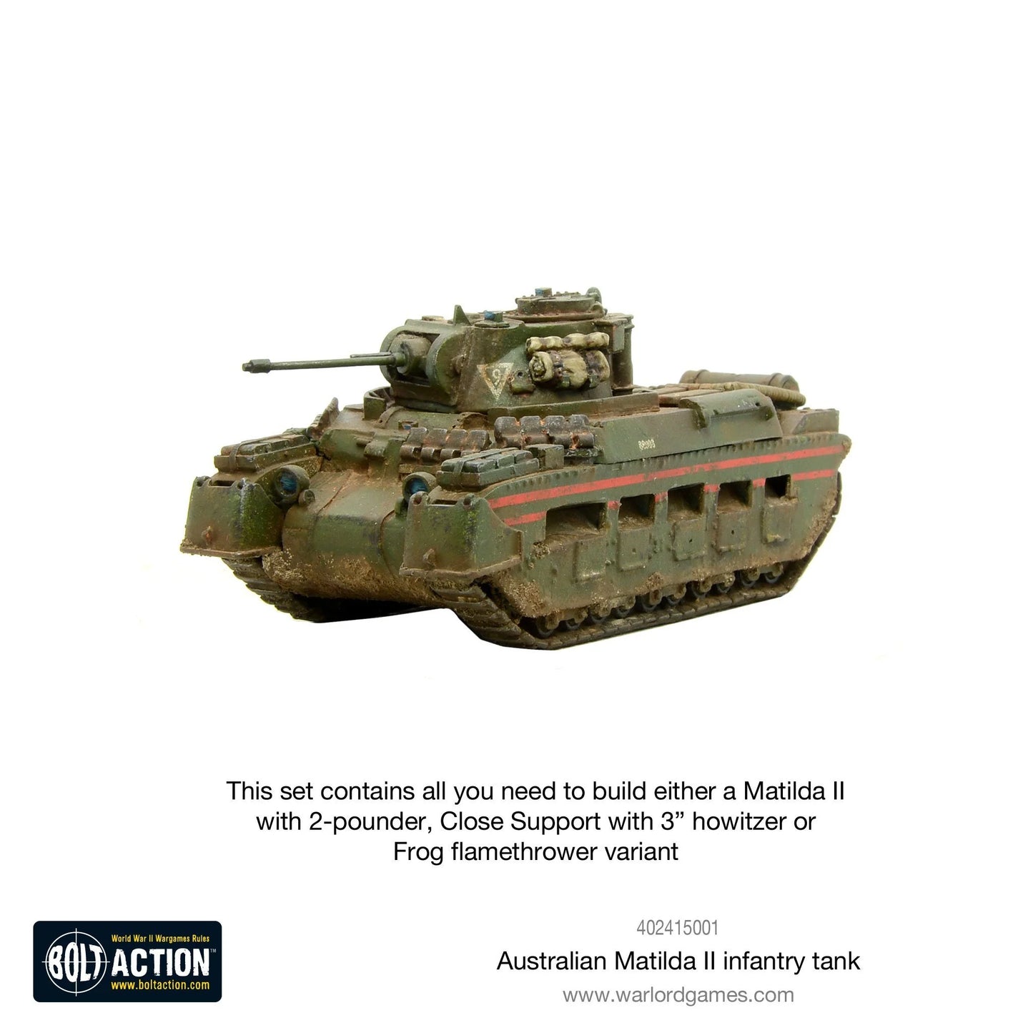 Bolt Action - Australian Matilda II infantry tank - 402415001