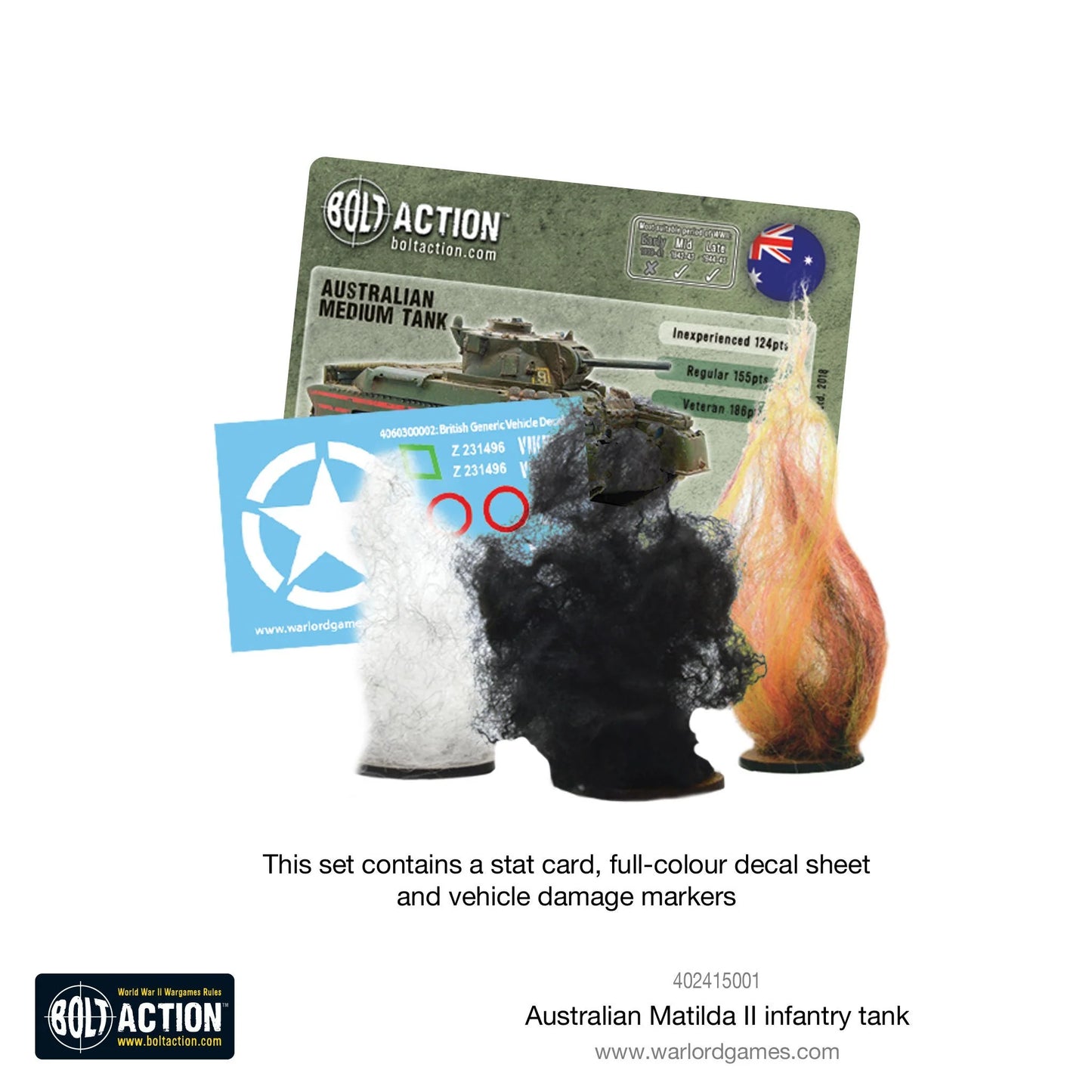 Bolt Action - Australian Matilda II infantry tank - 402415001