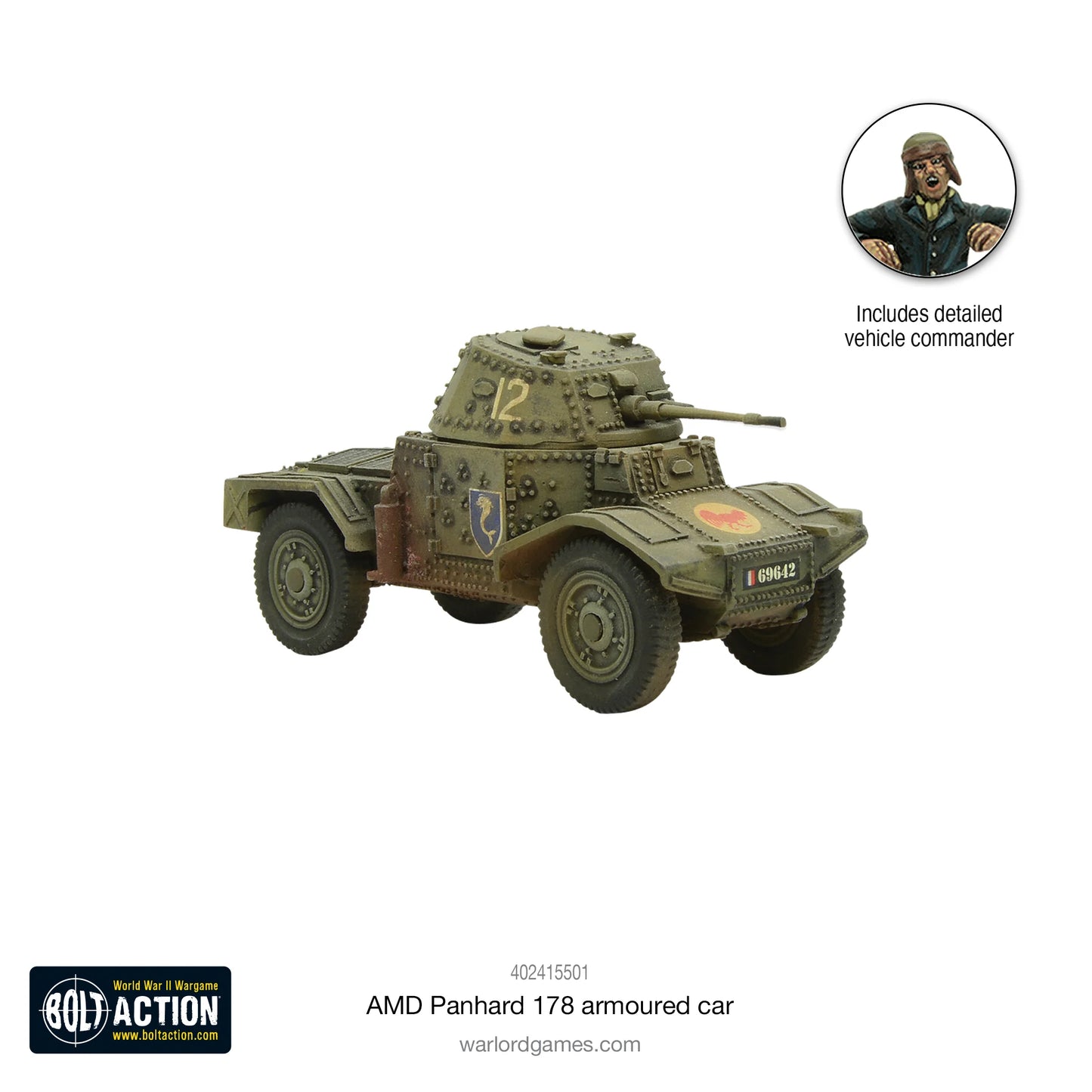 Bolt Action - Panhard 178 armoured car - 402415501