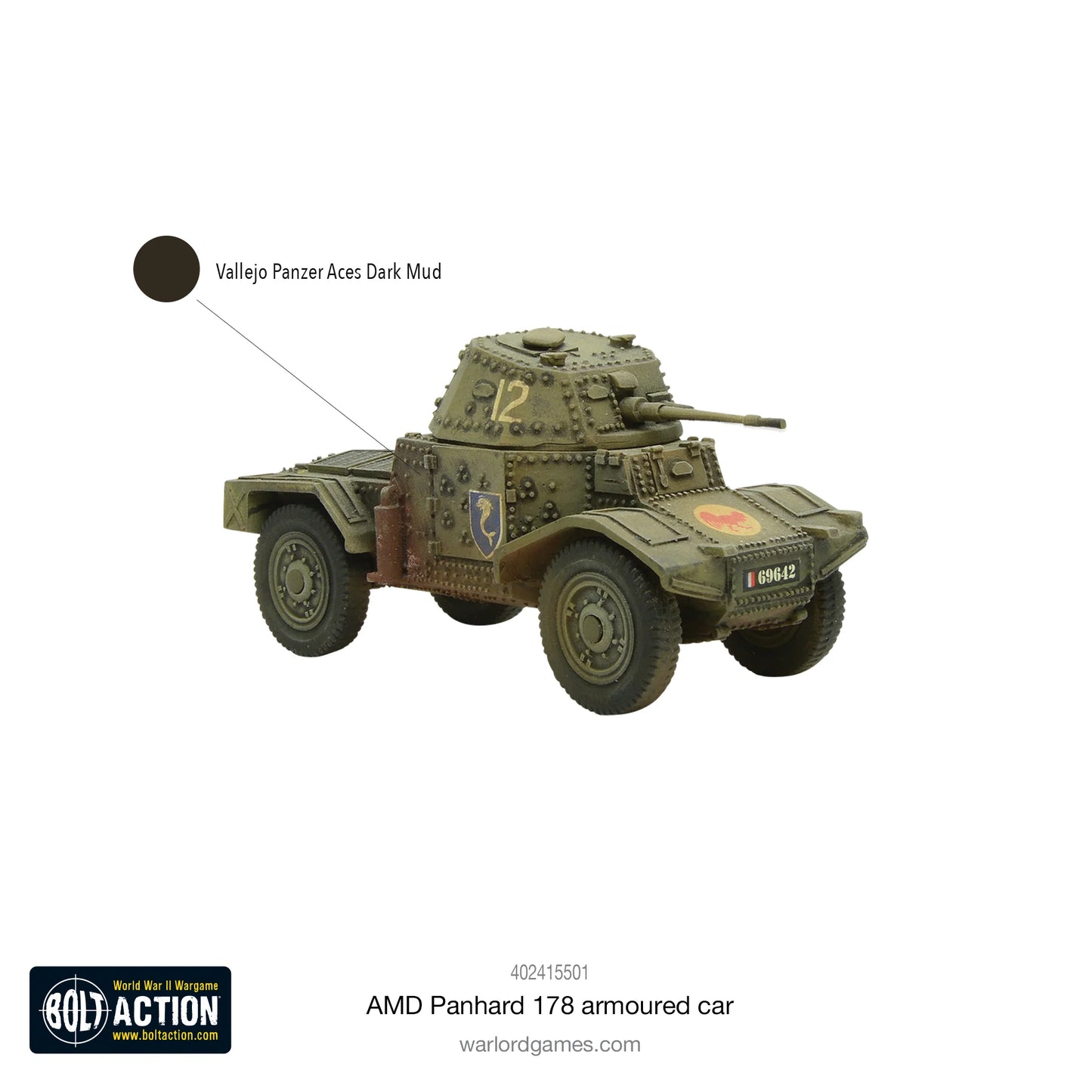 Bolt Action - Panhard 178 armoured car - 402415501