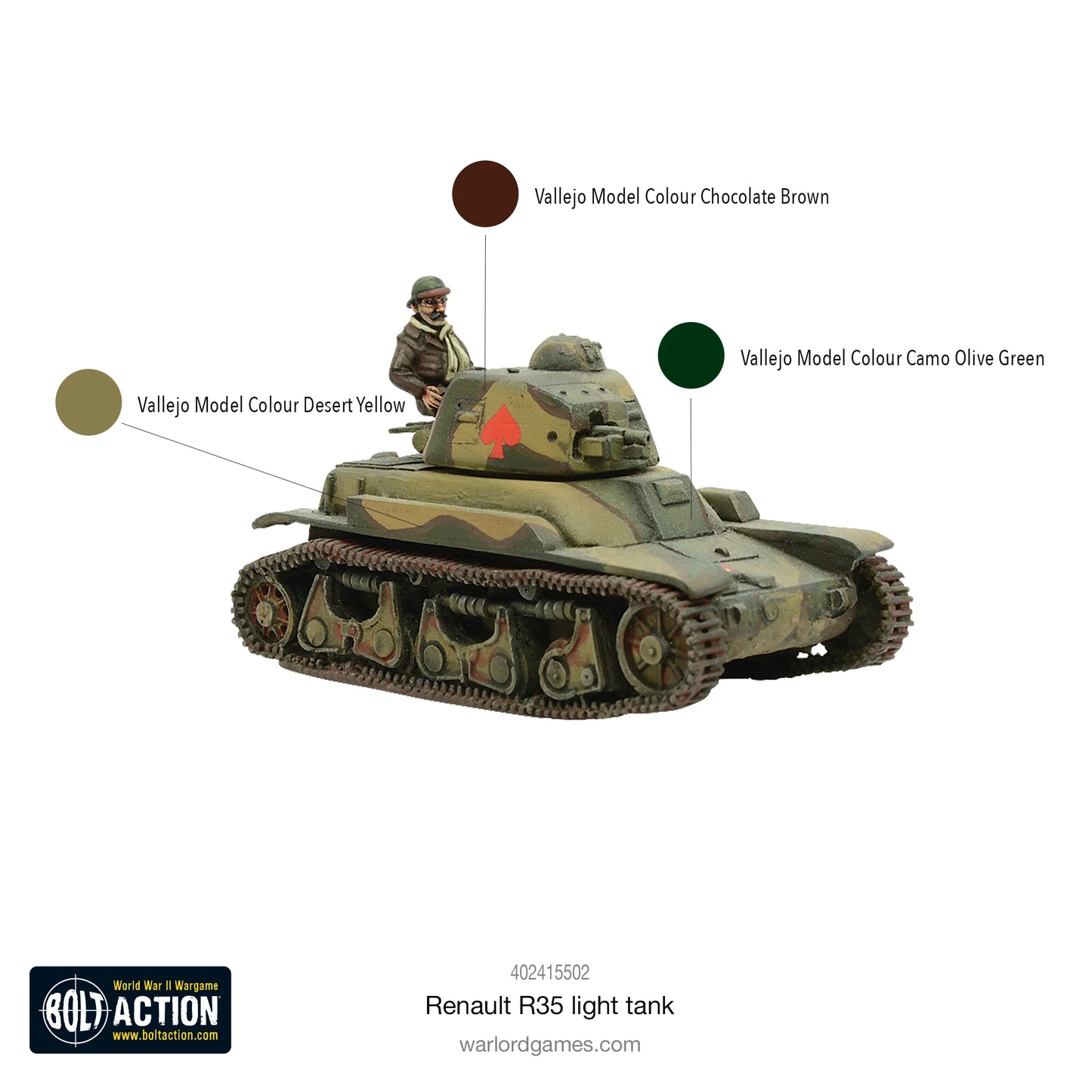 Bolt Action - Renault R35 - 402415502