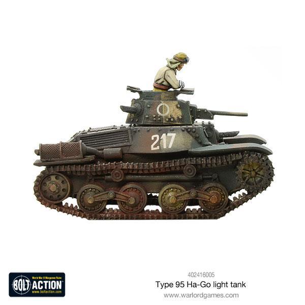 Bolt Action - Japanese Type 95 Ha-Go light Tank - 402416005