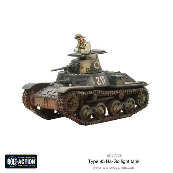 Bolt Action - Japanese Type 95 Ha-Go light Tank - 402416005