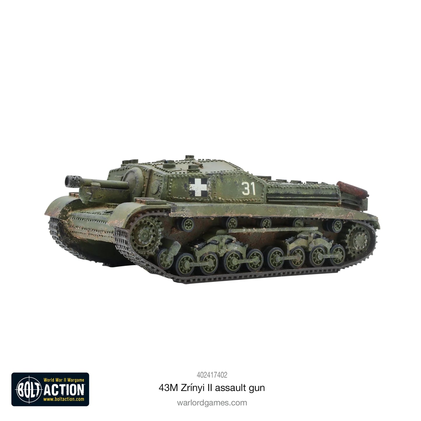 Bolt Action - Hungarian 43M Zrinyi II Assault Gun Tank - 402417402