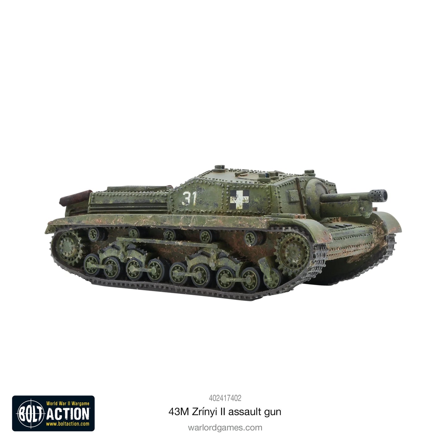 Bolt Action - Hungarian 43M Zrinyi II Assault Gun Tank - 402417402