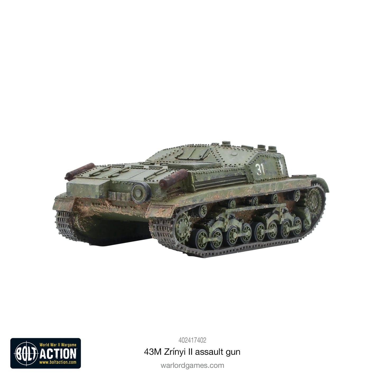 Bolt Action - Hungarian 43M Zrinyi II Assault Gun Tank - 402417402