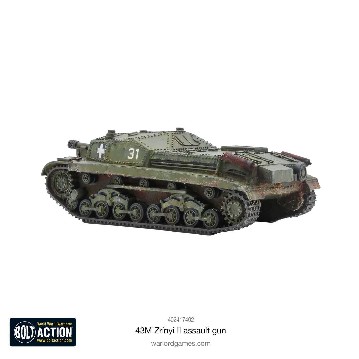 Bolt Action - Hungarian 43M Zrinyi II Assault Gun Tank - 402417402