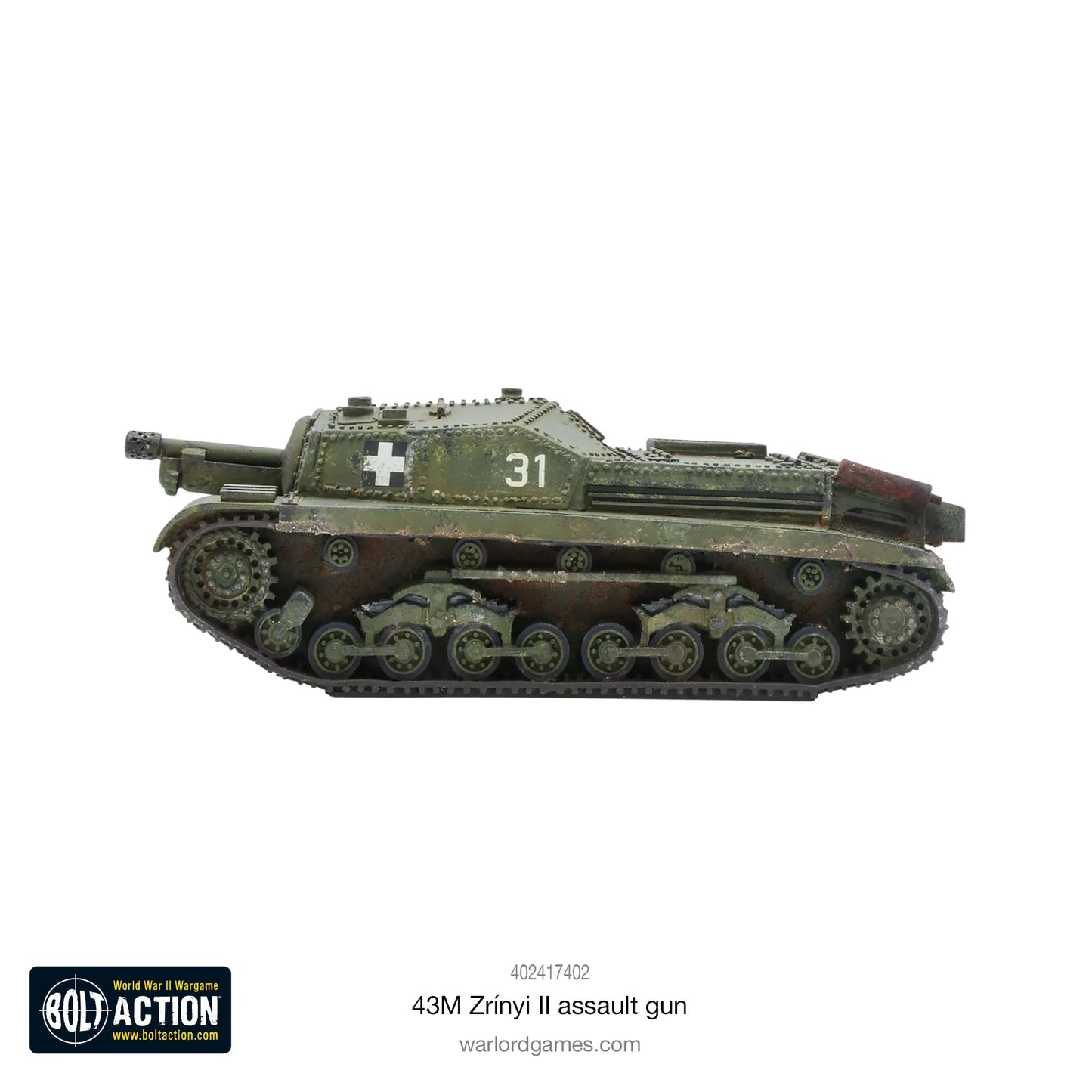 Bolt Action - Hungarian 43M Zrinyi II Assault Gun Tank - 402417402