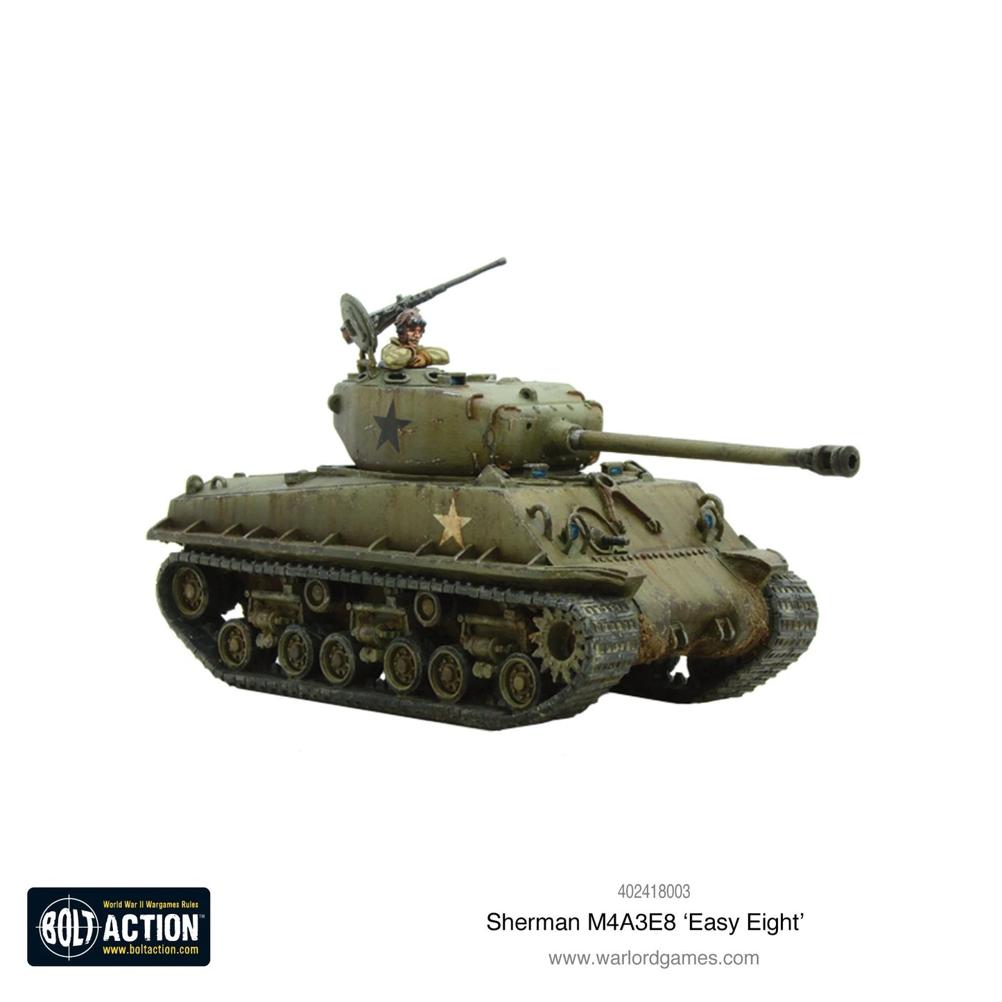 Bolt Action - Sherman M4A3E8 "Easy Eight" - 402418003 - Letzte Chance