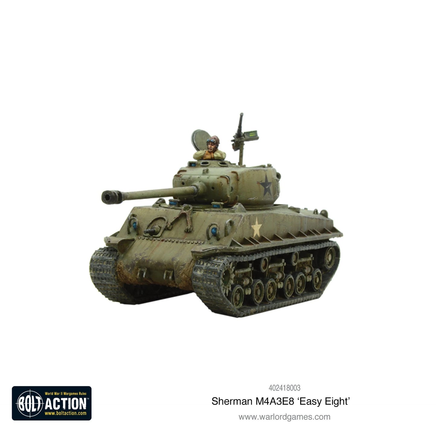 Bolt Action - Sherman M4A3E8 "Easy Eight" - 402418003 - Letzte Chance