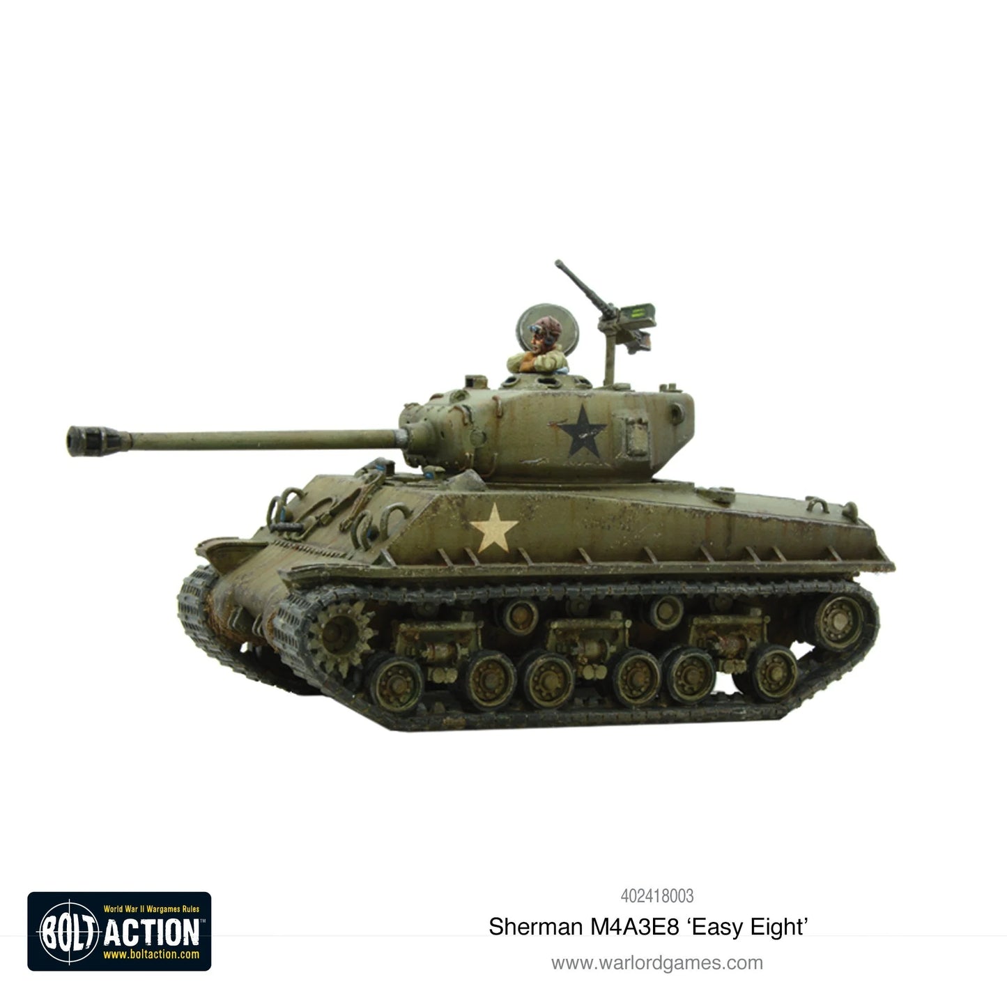 Bolt Action - Sherman M4A3E8 "Easy Eight" - 402418003 - Letzte Chance