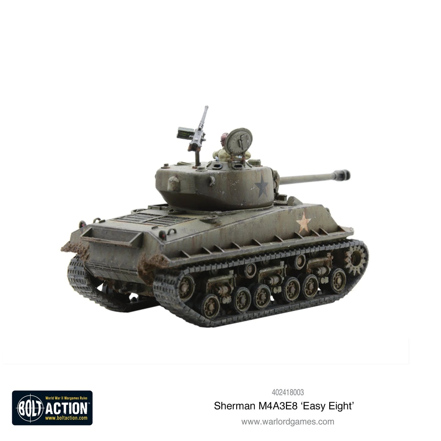 Bolt Action - Sherman M4A3E8 "Easy Eight" - 402418003 - Letzte Chance