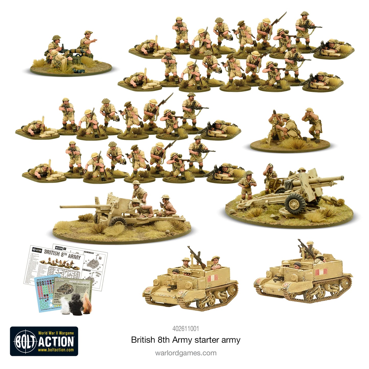 Bolt Action 8th Army Starter Army - EN - 402611001