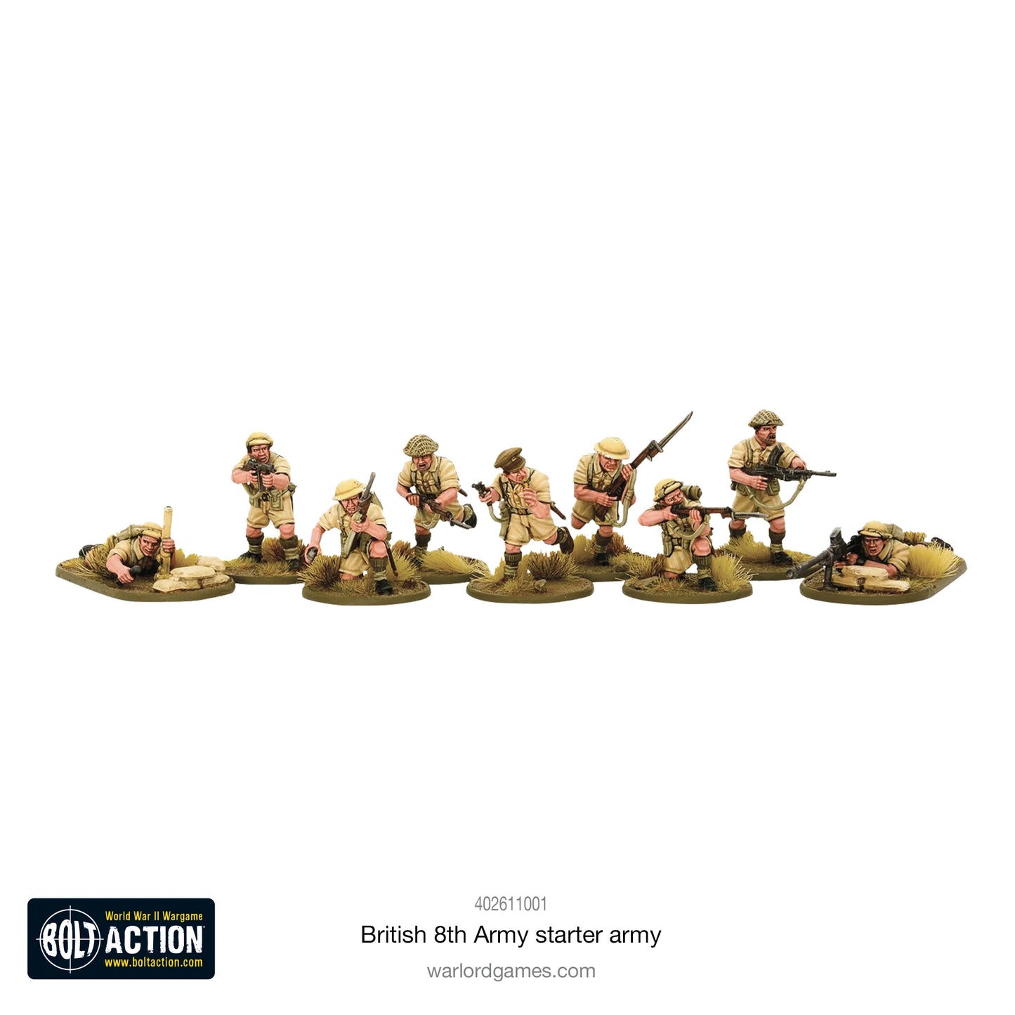 Bolt Action 8th Army Starter Army - EN - 402611001