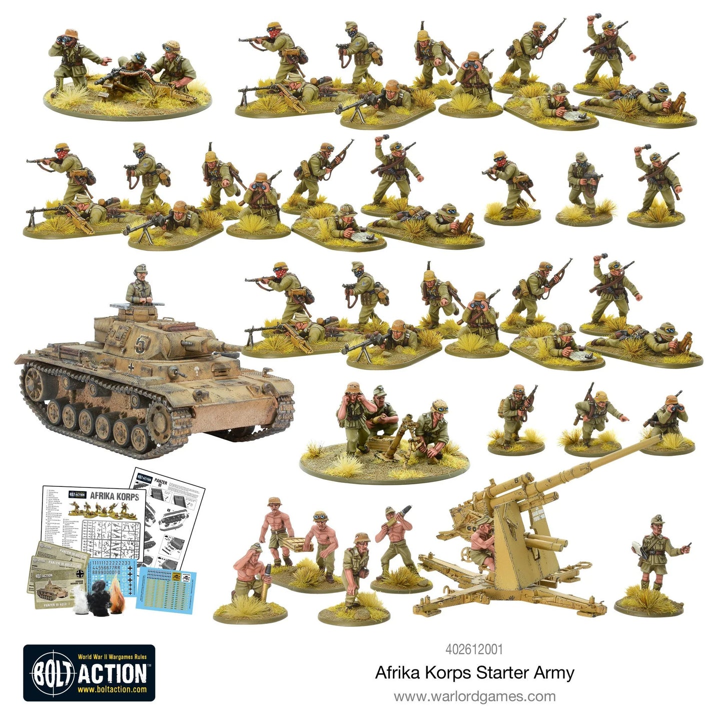 Bolt Action 2 Afrika Korps Starter Army - EN - 402612001