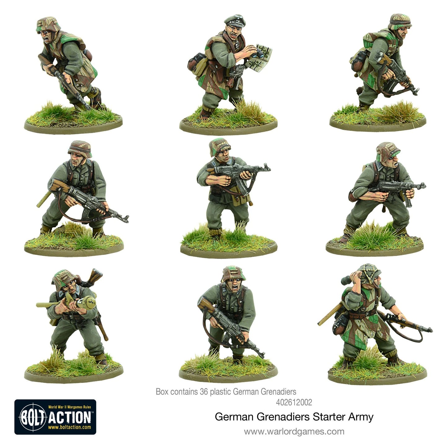 Bolt Action - German Grenadiers Starter Army - 402610002