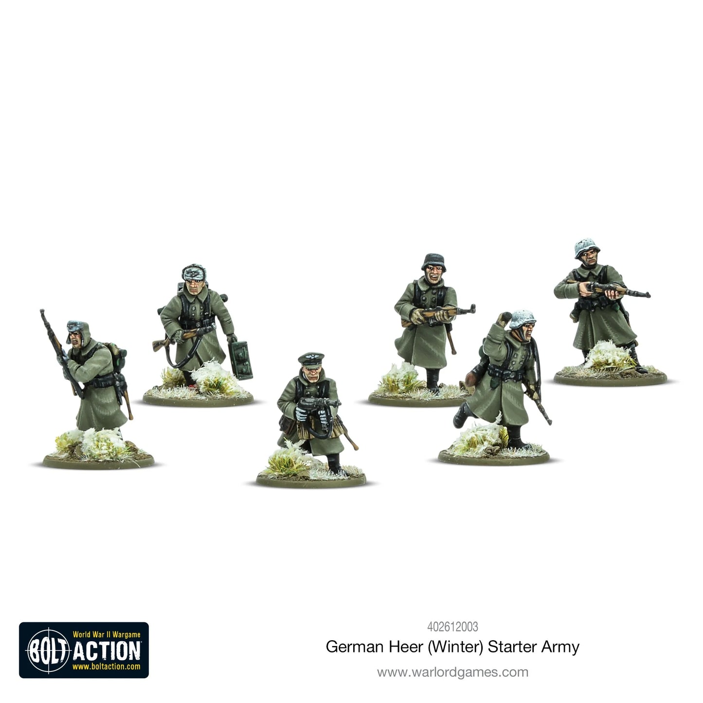 Bolt Action German Heer (Winter) Starter Army - 402612003