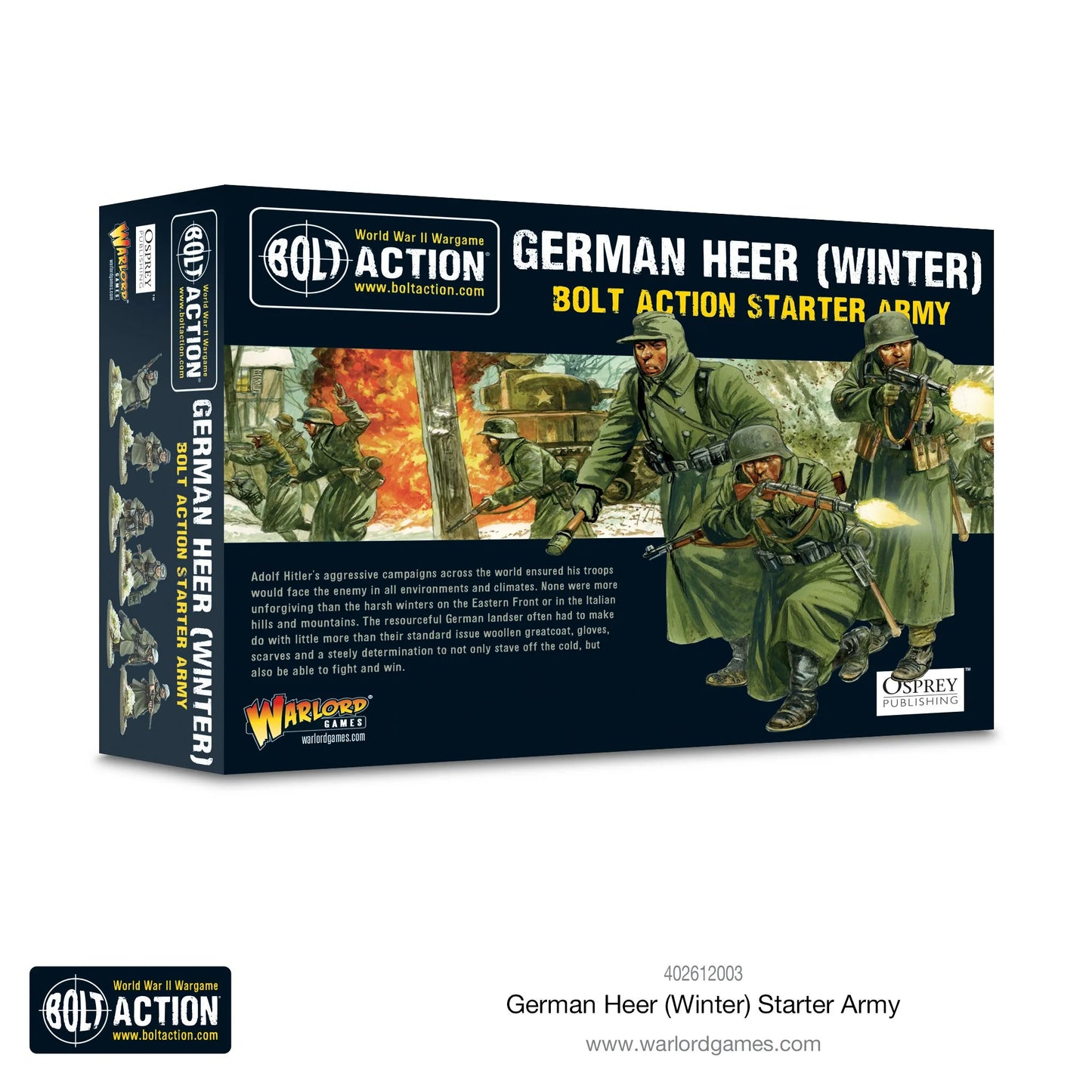 Bolt Action German Heer (Winter) Starter Army - 402612003