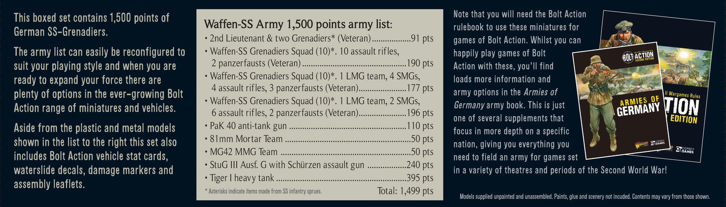 Bolt Action - Waffen-SS Starter Army - 402612101